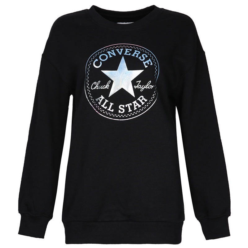 Converse/匡威女装春季圆领卫衣保暖套头衫10004530-A01