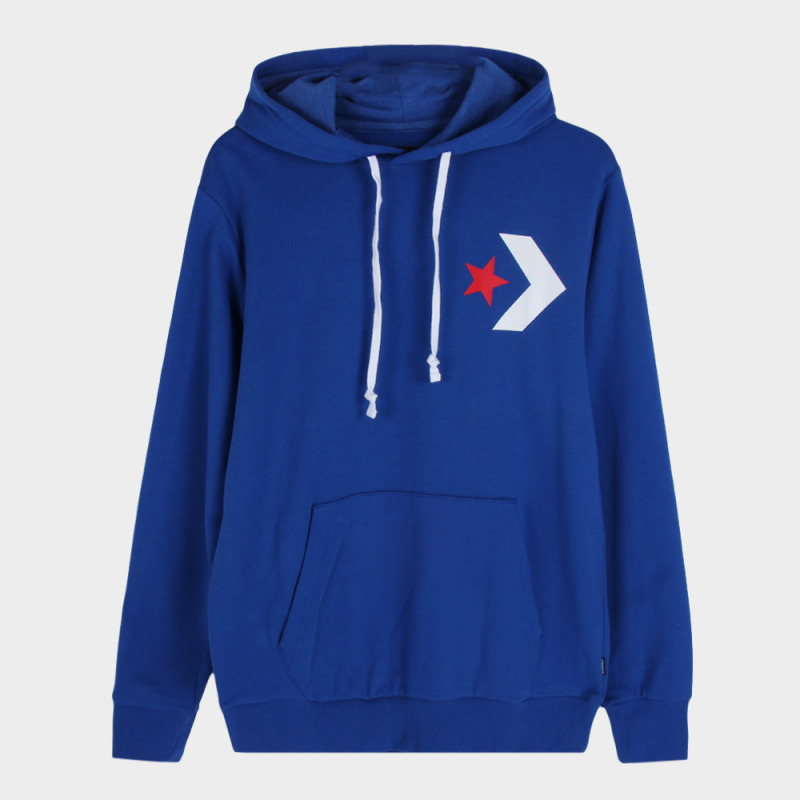 匡威男装秋季星箭休闲连帽针织卫衣套头衫10007744a02