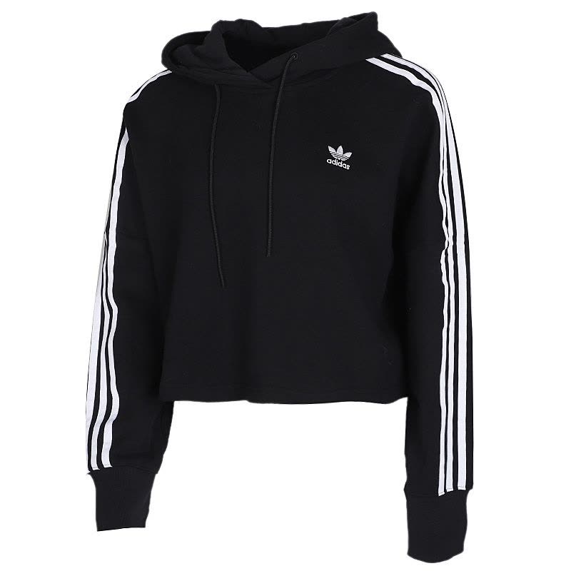 Adidas阿迪达斯女装2020春季新款正品三叶套头衫卫衣 ED7554图片