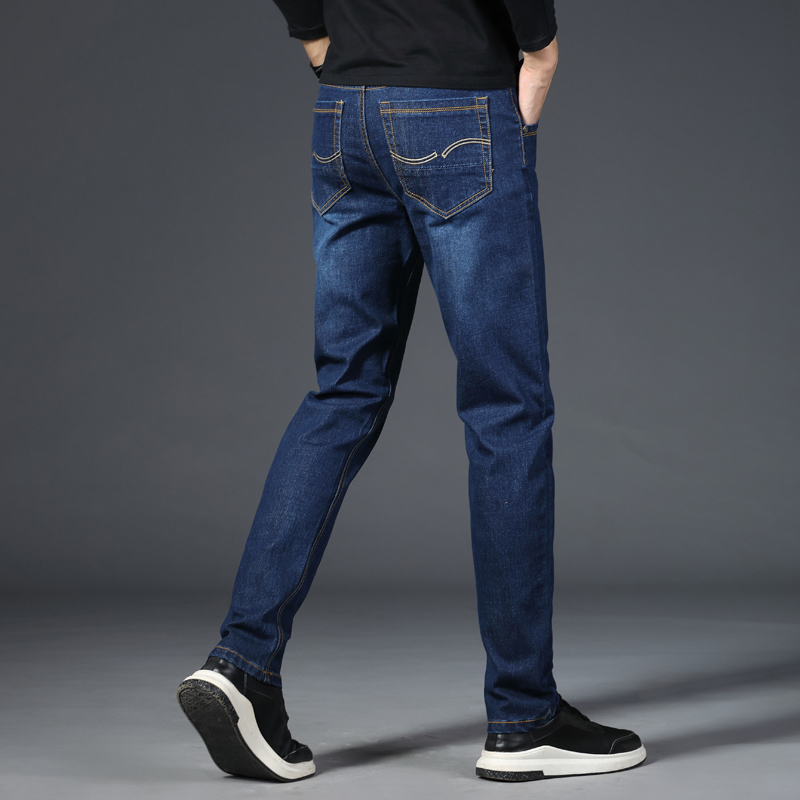 太子龙2018新款秋冬现货男士微弹直筒休闲裤男大码牛仔裤