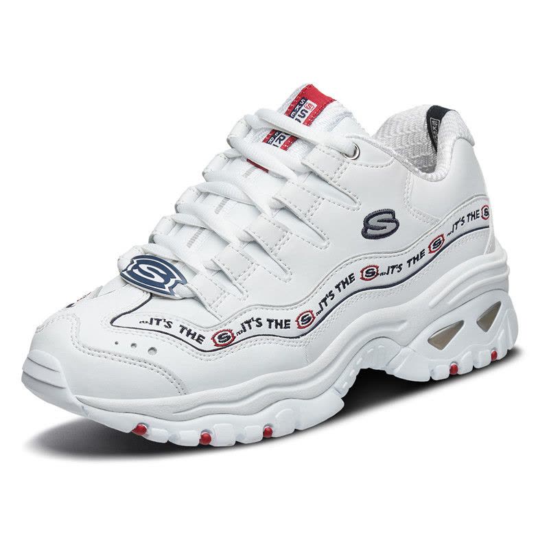 Skechers运动鞋女energy厚底耐磨跑步休闲鞋13408-WNVR图片