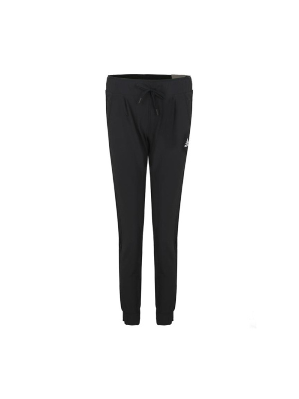 ADIDAS阿迪达斯新款女子休闲运动针织束脚跑步长裤DW5725