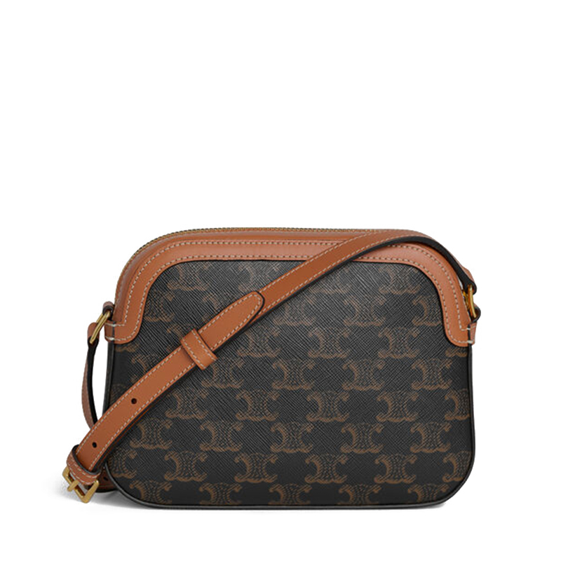 预订celinetriomphe链条包小号单肩包字母印字标老花涂层帆布1915220