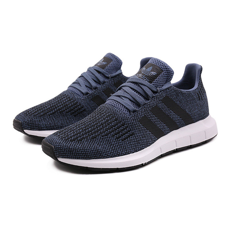 ADIDAS阿迪达斯三叶SWIFTRUN缓震中性休闲鞋-CQ2120