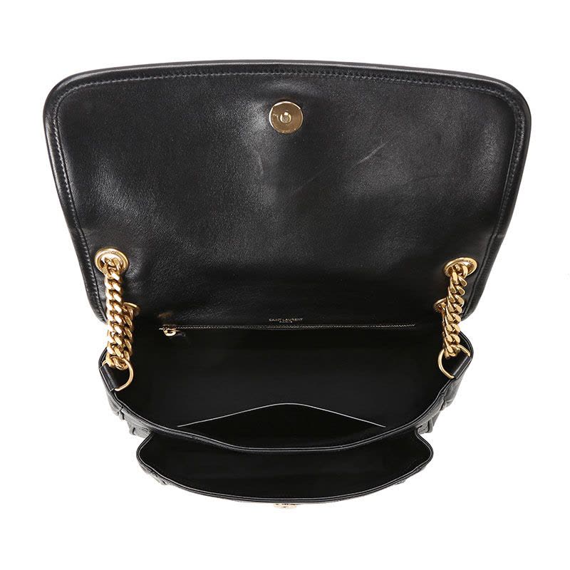 圣罗兰SAINT LAURENT（YSL） NIKI 口盖包 字母LOGO 褶皱皮 633158 女士斜挎包单肩包图片