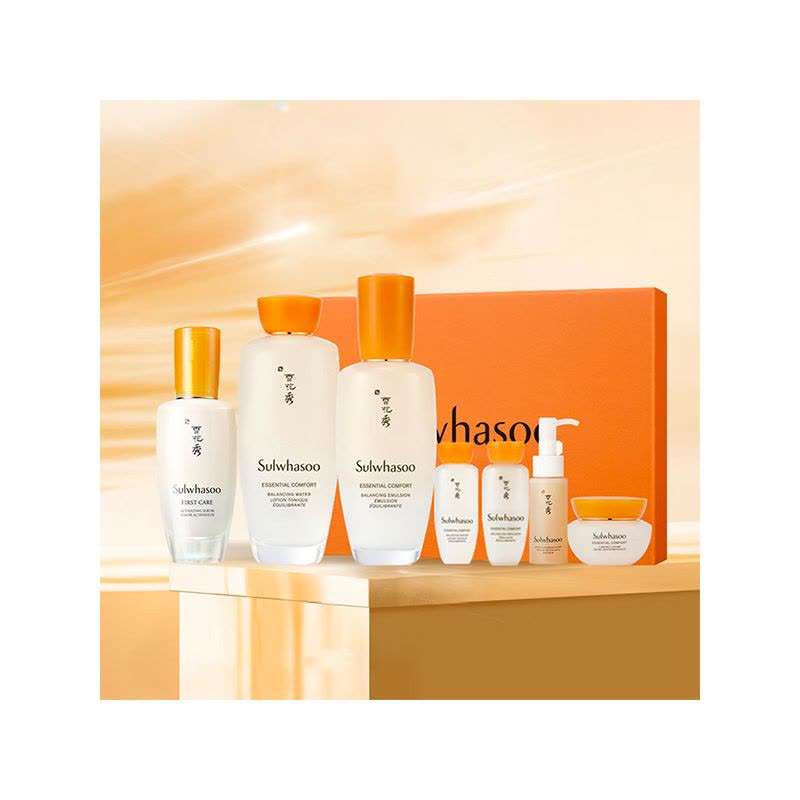 SULWHASOO/雪花秀润致焕活肌本舒活水乳精华护肤品化妆品套装礼盒图片