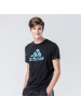 阿迪达斯adidas跆拳道新款男装训练跑步短袖运动休闲T恤-ADICTT_0