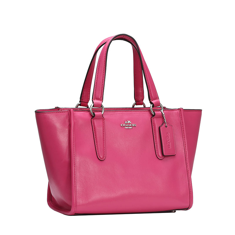 COACH/蔻驰 女包牛皮革迷你手拎斜挎蝙蝠包 33537 (34)23x19x14CM