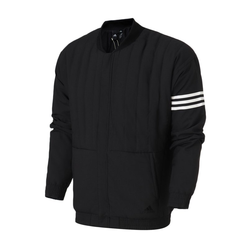 【自营】adidas男服夹克外套他立领飞行领休闲运动服DH3981