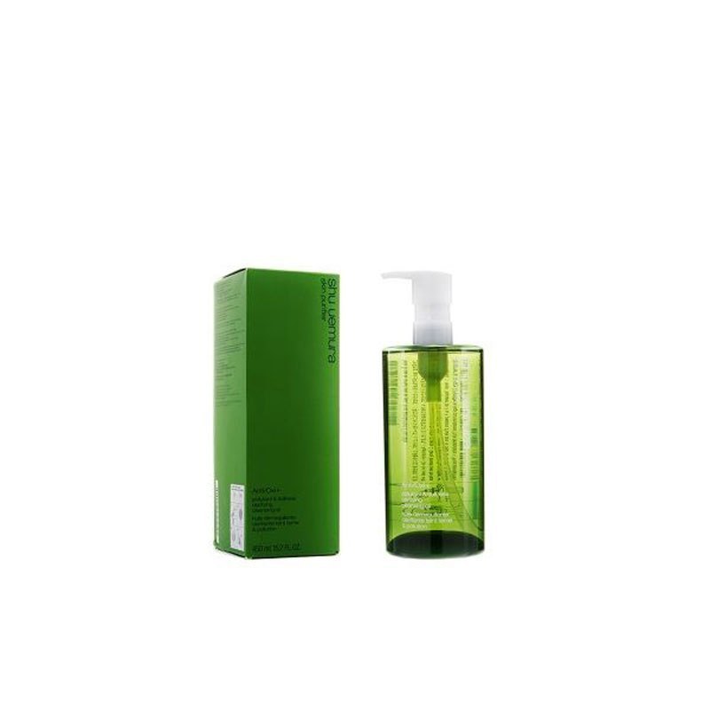 [专柜正品 顺丰速运][王一博力荐]植村秀SHU UEMURA绿茶新肌洁颜油450ml 温和卸妆深层清洁 正品保证