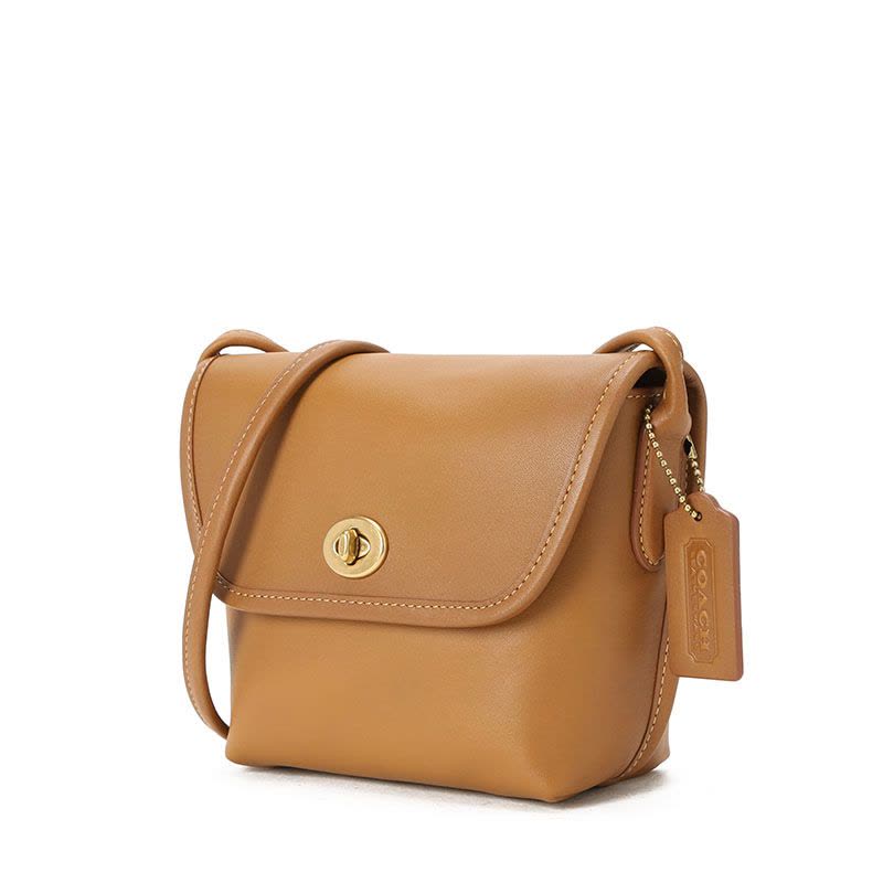 20春夏款 COACH/蔻驰 旋转扣单肩包 2905 19*14*9CM图片