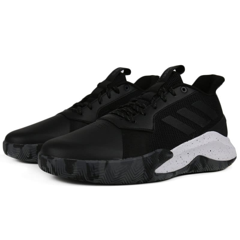 ADIDAS(阿迪)RUNTHEGAME秋季男子篮球鞋EE9647图片