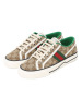 预售 古驰GUCCI Tennis 1977 帆布鞋 经典织带织物606110 女士帆布鞋