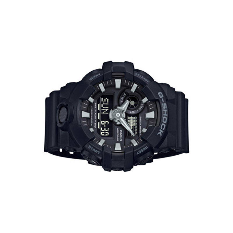 CASIO卡西欧 石英表 男 G-SHOCK系列日韩品牌运动休闲男士表GA-700-1B