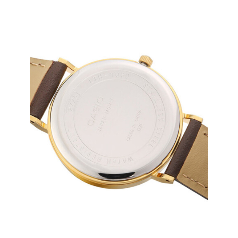 casio卡西欧石英表女日韩品牌商务休闲石英女士手表lth1060gl7a