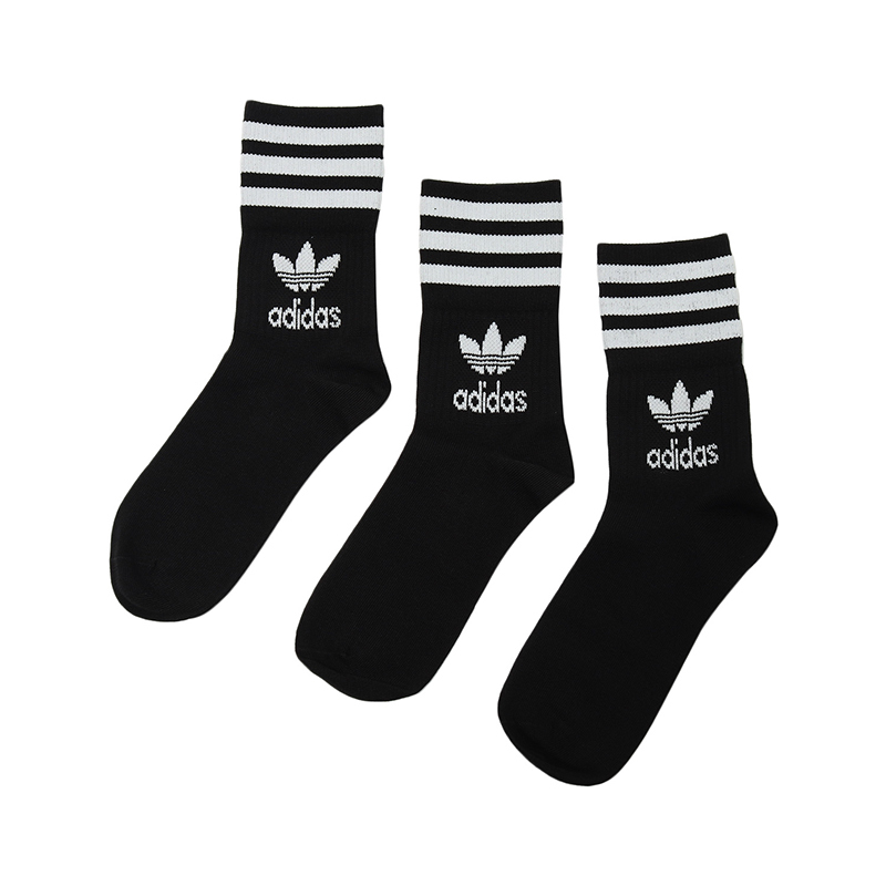 【自营】adidas阿迪达斯三叶草女袜运动袜休闲袜子GD3576