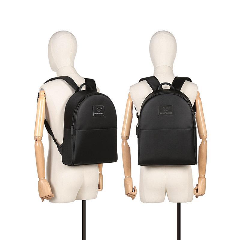 EMPORIO ARMANI 阿玛尼 男士 人造革/聚氯乙烯双肩包背包Y4O215 Y019V