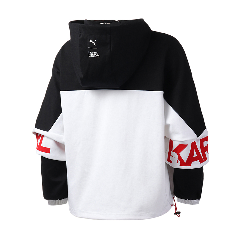【自营】PUMA黑标女装运动服Karl XTG HZ休闲针织卫衣595567.. S 59556701黑色