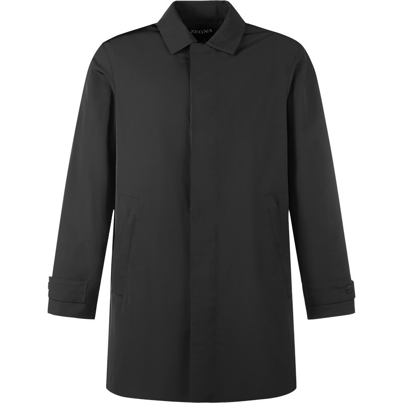 杰尼亚 ZEGNA 男士薄款棉服大衣外套UATB1 A414