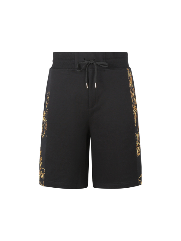 范思哲 VERSACE JEANS COUTURE 男士棉质运动裤短裤72GAD3C9 FS019