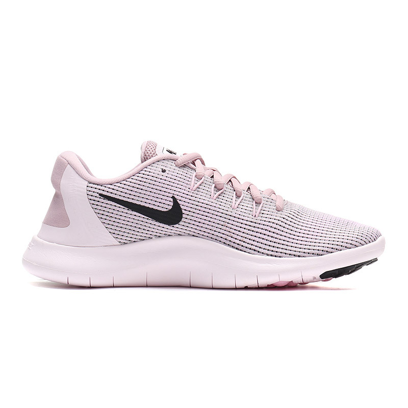 NIKE耐克女鞋跑步鞋FLEX系列时尚轻便休闲运动鞋AA7408 AA7408-500粉紫红+黑+粉色+淡粉