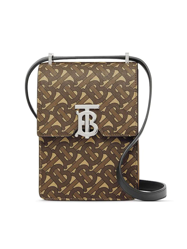 博柏利BURBERRY 8032898 男士斜挎包手机包