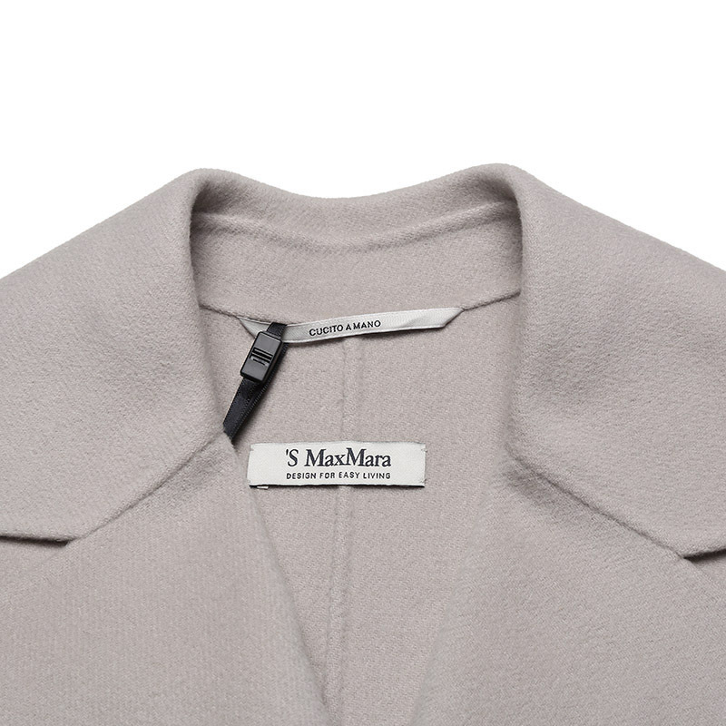 麦丝玛拉 S MAX MARA 女士绵羊毛长款大衣外套RONNIE