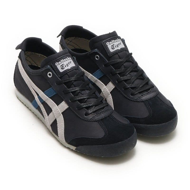 鬼塚虎（OnitsukaTiger）MEXICO66中性休闲鞋D832L-9096黑色/浅图片