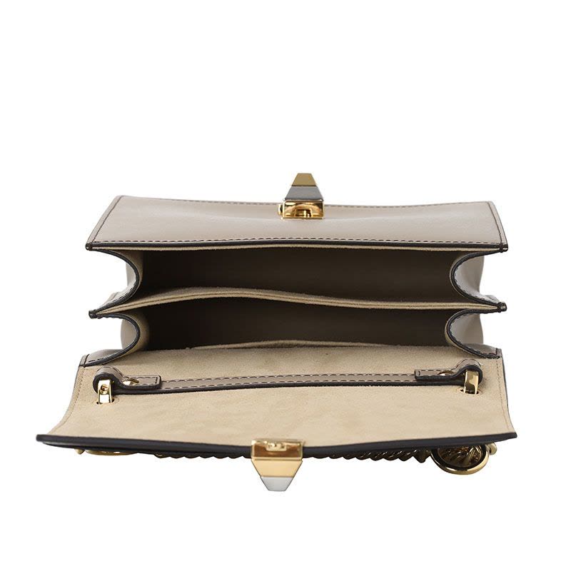 FENDI/芬迪 女包KAN I 拼色小号链条单肩斜挎包 8M0381图片