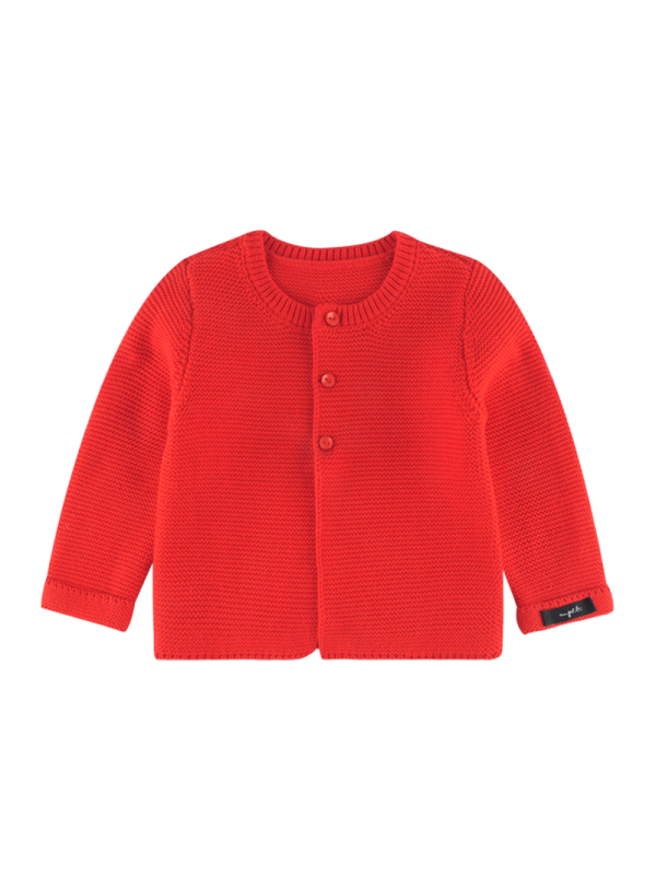 angeeb宝贝心语秋季新品宝宝针织衫儿童开衫女童毛衣