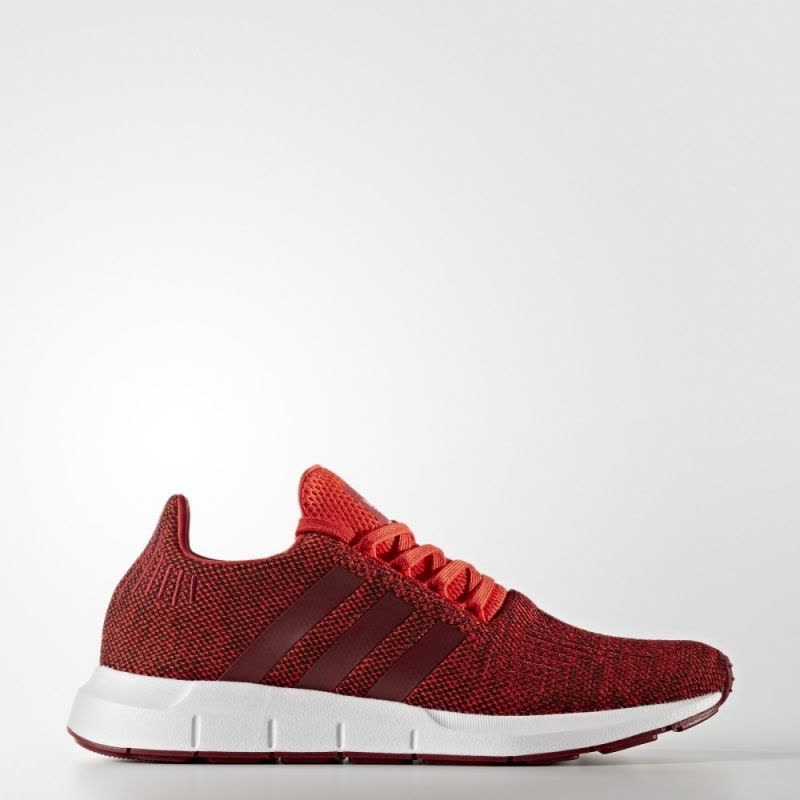 ADIDAS阿迪达斯三叶草中性SWIFTRUN袜套式跑步休闲鞋CG4117图片