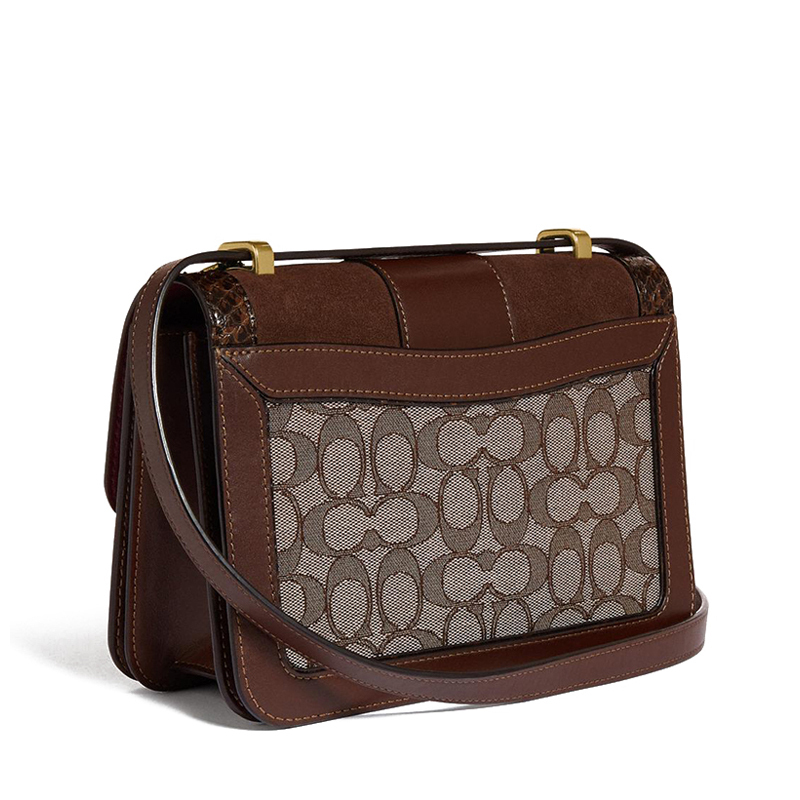 COACH ALIE 口盖包 方扣马车标 C0712