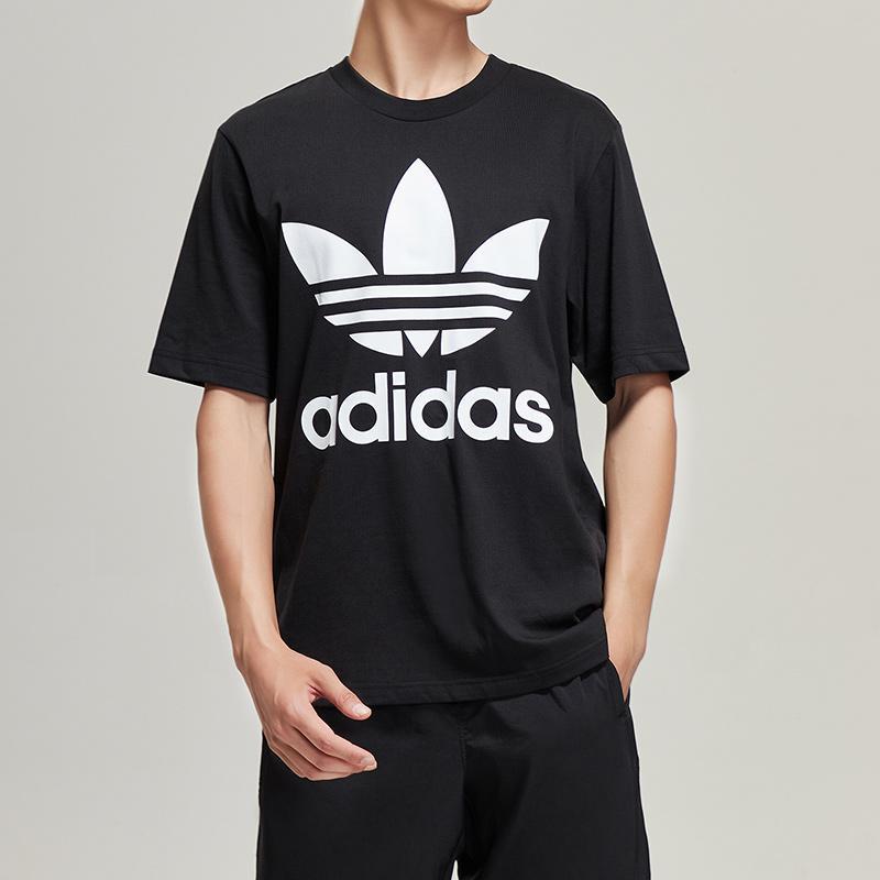 adidas阿迪达斯三叶草运动服男装短袖t恤大logo款运动服cw1211参数