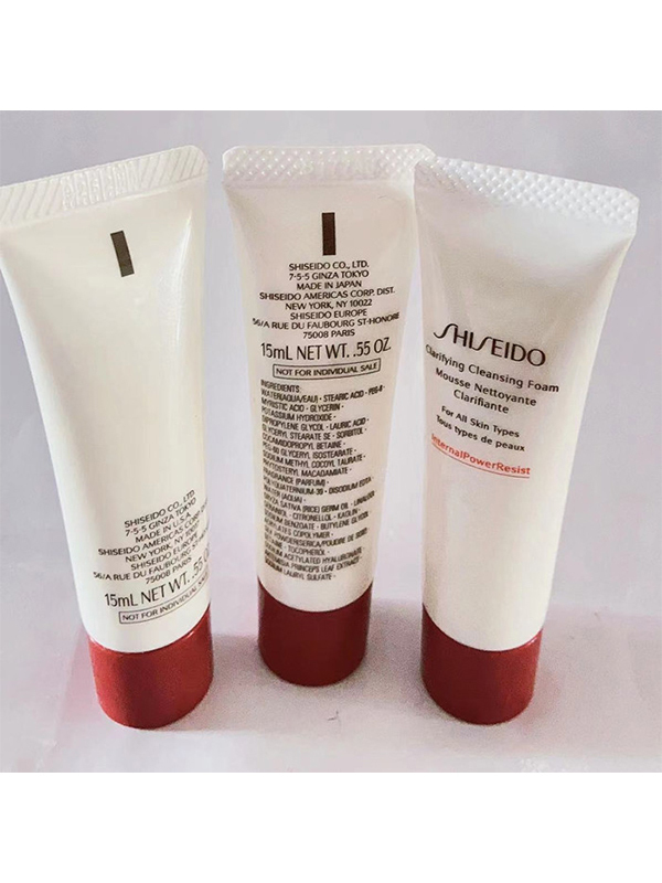 资生堂 肌活净颜洁面膏 15mL*3 红腰子洁面