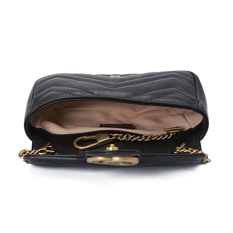 【预定】GUCCI GG Marmont 单肩包 超迷你 476433 16*9*4CM图片