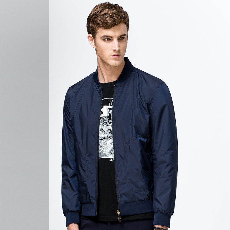 七匹狼夹克衫春装休闲春秋男士男款春季外套男装