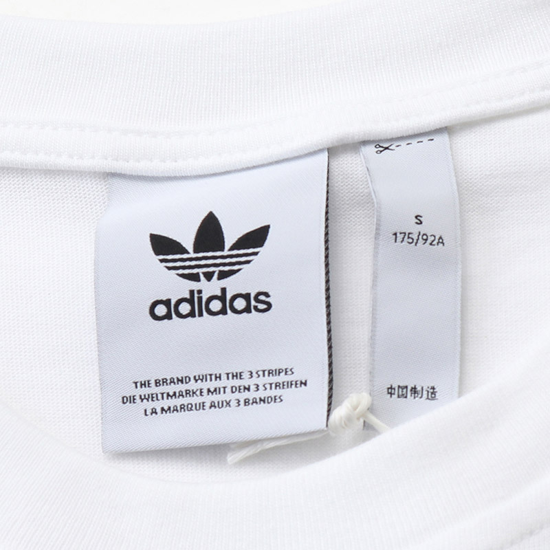 adidas阿迪达斯三叶草男装运动服休闲圆领短袖T恤FM3348
