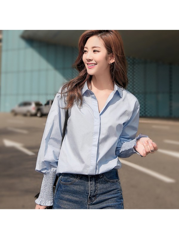 韩都衣舍hstyle女士衬衫