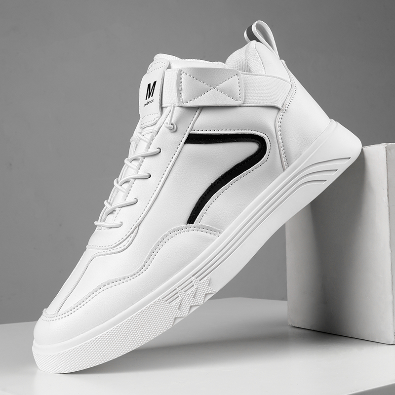 西瑞秋季新款高帮休闲板鞋男运动鞋