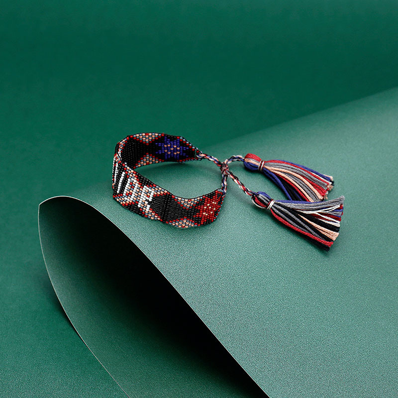 自营新品dior新款手链女款编织串珠时尚民族风手链手饰