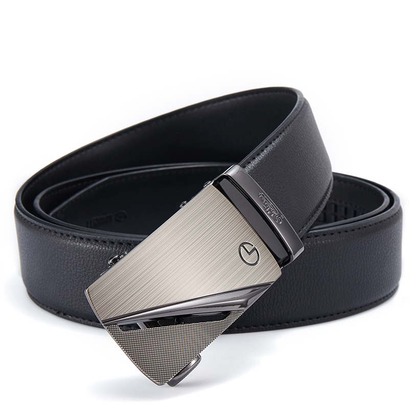 金利来goldlion男士皮带时尚牛皮自动扣腰带男款休闲裤带