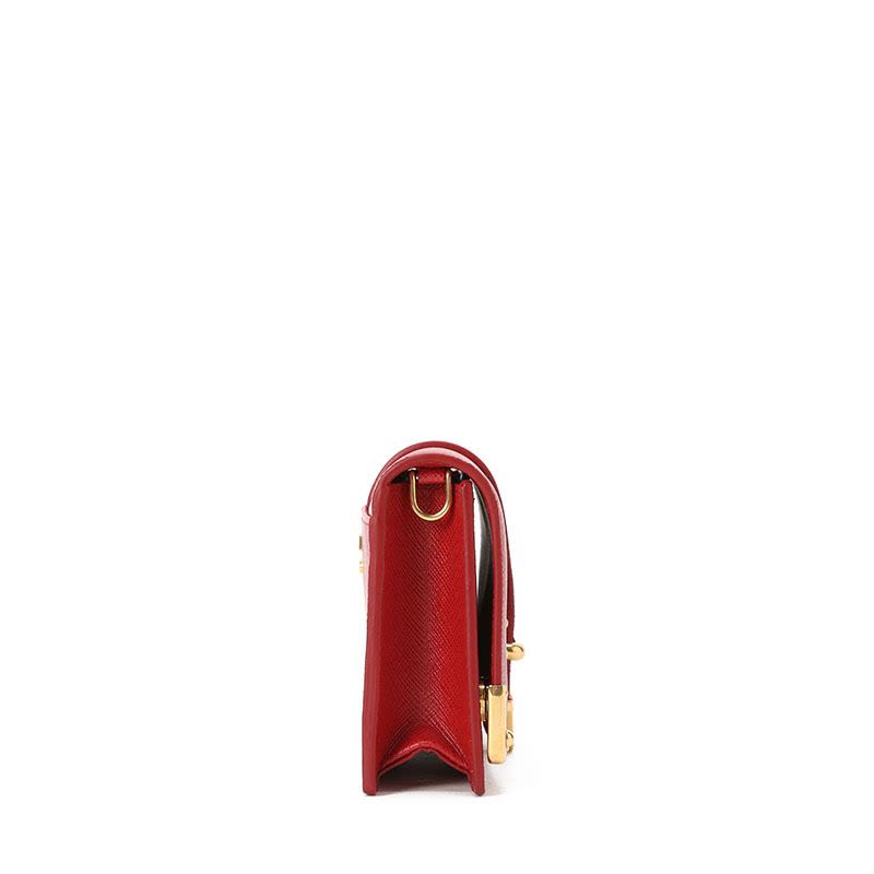 【预定】20春夏款Prada Cahier 皮革迷你手袋 18.5*9.5*3CM图片