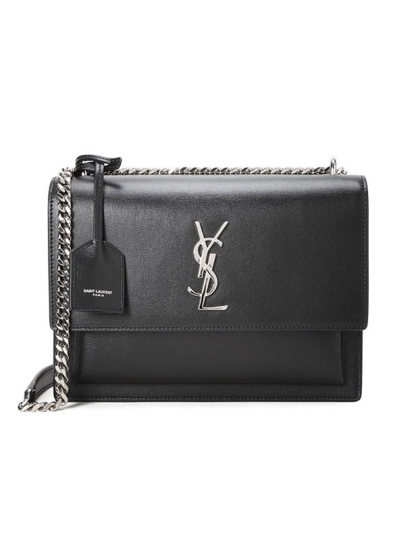 预订 SAINT LAURENT（YSL） SUNSET中号 光滑皮革 链条包442906