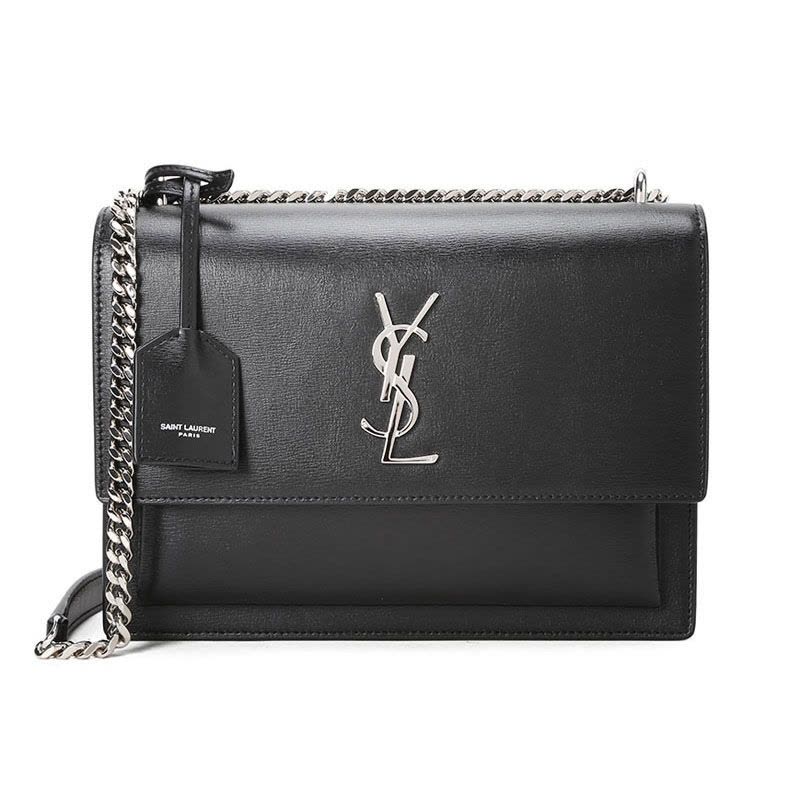 预订 SAINT LAURENT（YSL） SUNSET中号 光滑皮革 链条包442906图片