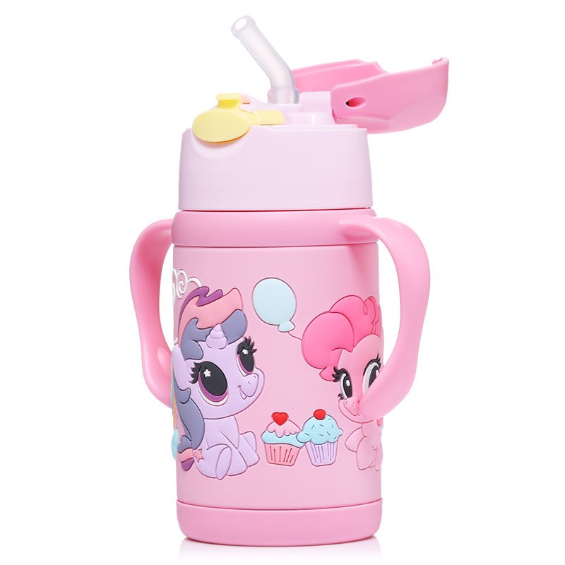 小马宝莉儿童包胶手柄316L保温杯300ML