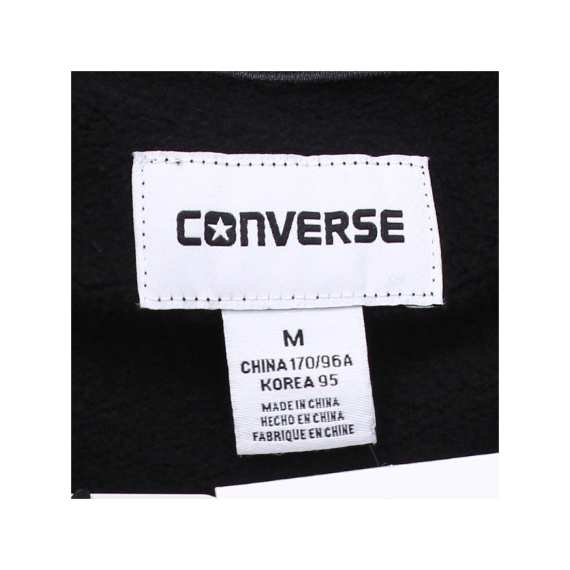 CONVERSE匡威男装卫衣加绒保暖圆领宽松套头衫10004629