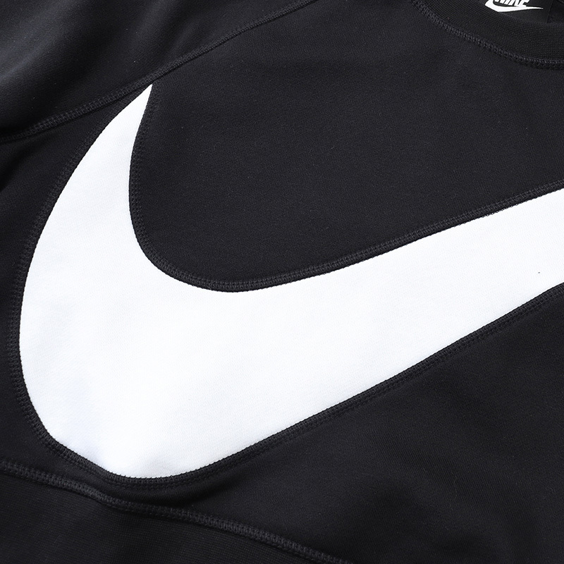 NIKE耐克女装卫衣圆领印花短款休闲套头衫运动服BV3934