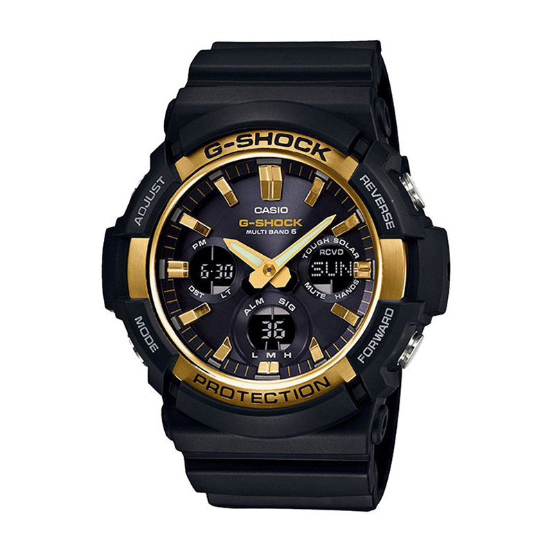 casio卡西欧石英表男gshock系列日韩品牌运动休闲男士表gaw100g1a视频