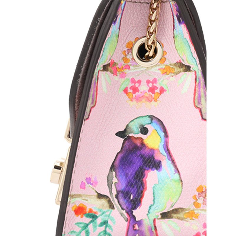 FURLA 芙拉 女士皮质单肩斜挎包 印花 BGZ7 TONI CAMELIA 962530