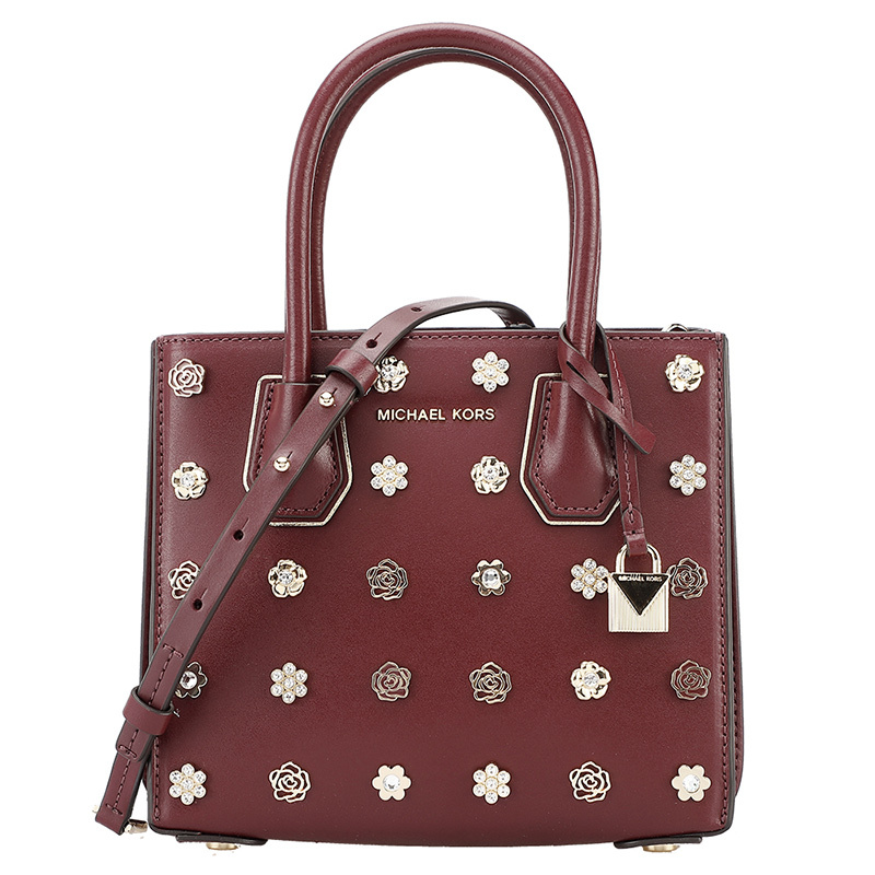 michaelkors迈克科尔斯mk女包mercer系列皮质女士小号手提单肩斜挎包